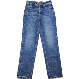 SO High Rise Slim Straight Jeans Medium Wash Women's Size 5